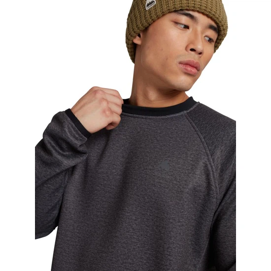 Bluza Aktywna Burton Crown Weatherproof Crew (True Black Heather) FW25_4 thumbnail