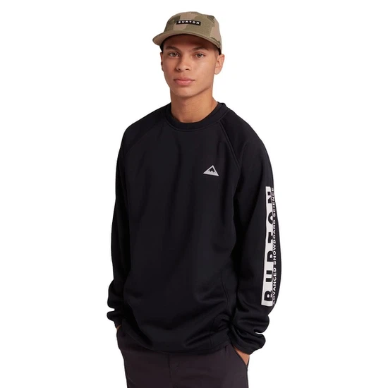 Bluza Aktywna Burton Crown Weatherproof Crew (True Black) FW21_3 thumbnail