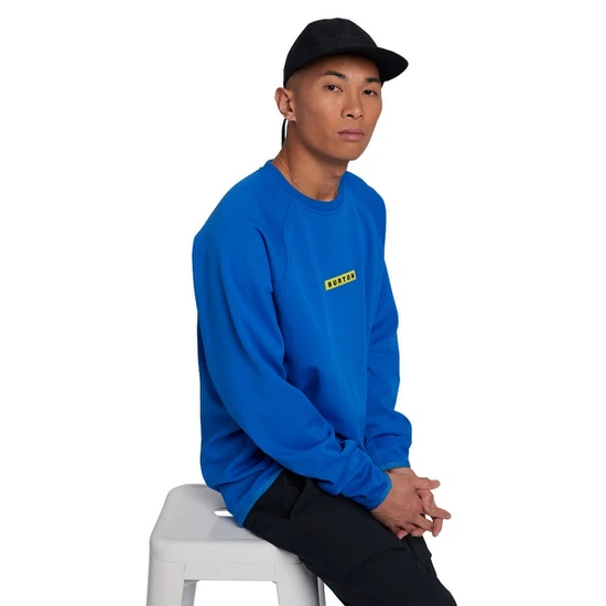 Bluza Aktywna Burton Crown Weatherproof Crew (Lapis Blue) FW21_1