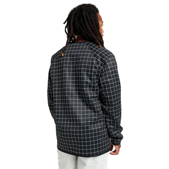 Bluza Aktywna Burton Crown Weatherproof Crew (True Black Performer Plaid) FW22_4 thumbnail