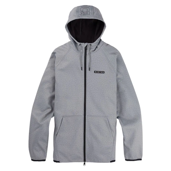 Bluza Aktywna Burton Crown Weatherproof FZ (Gray Heather) SS21_5