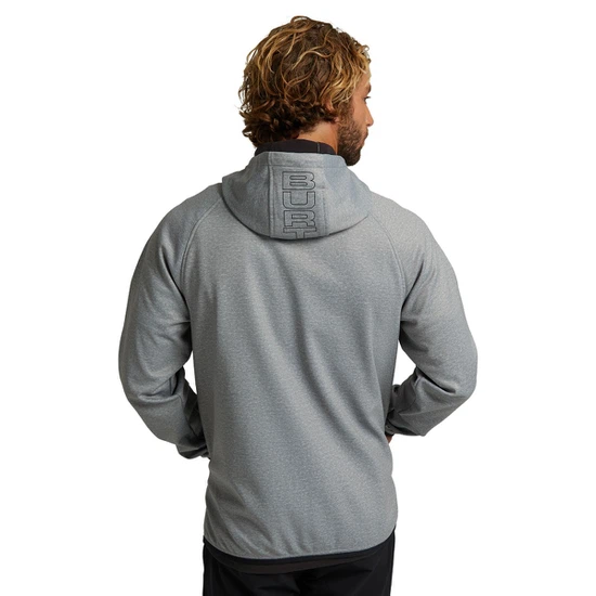 Bluza Aktywna Burton Crown Weatherproof FZ (Gray Heather) SS21_2