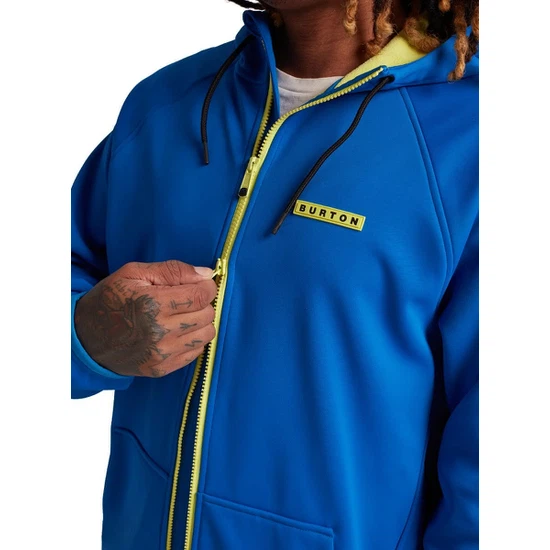 Bluza Aktywna Burton Crown Weatherproof FZ (Lapis Blue) FW21_5 thumbnail