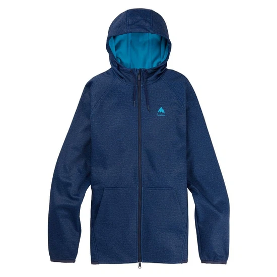 Bluza Aktywna Burton Crown Weatherproof FZ (Dress Blue Heather) FW21_2