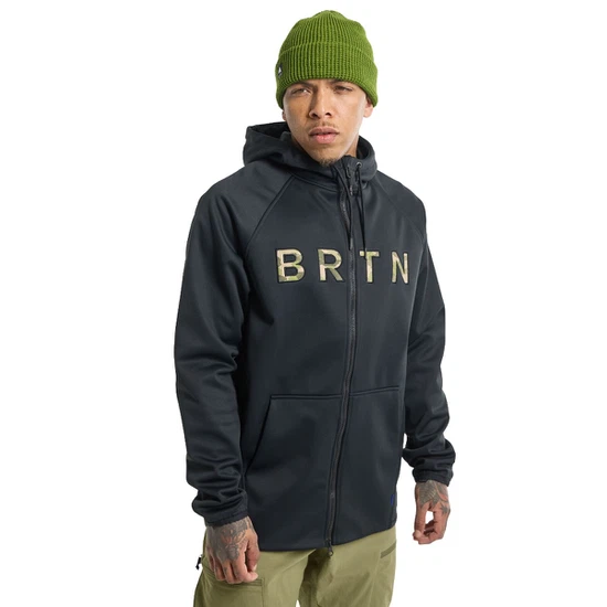 Bluza Aktywna Burton Crown Weatherproof FZ (True Black) FW23_1 thumbnail