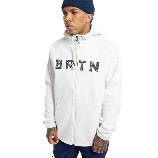 Bluza Aktywna Burton Crown Weatherproof FZ (Stout White) FW23_1 thumbnail