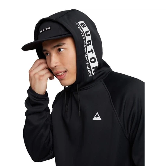 Bluza Aktywna Burton Crown Weatherproof PO (True Black) FW21_4