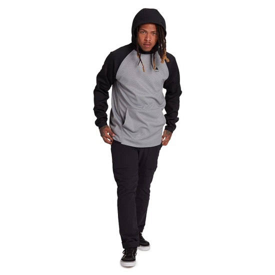 Bluza Aktywna Burton Crown Weatherproof PO (Gray Heather/True Black) FW25_5 thumbnail