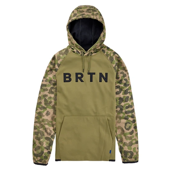 Bluza Aktywna Burton Crown Weatherproof PO (Martini Olive/Felidae) FW23_2
