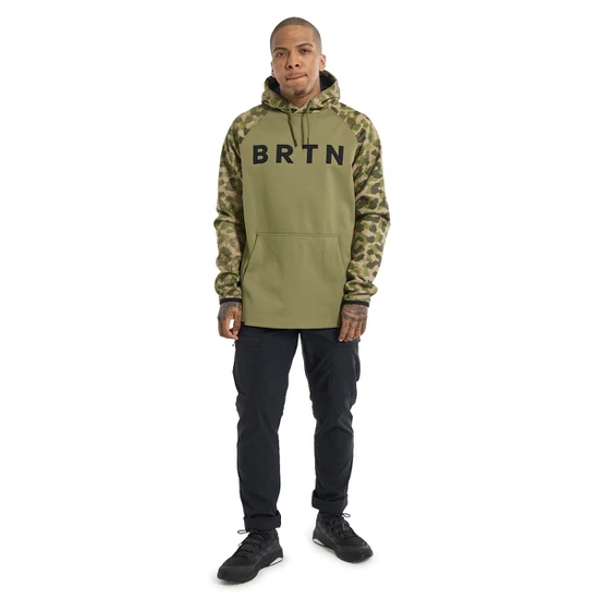 Bluza Aktywna Burton Crown Weatherproof PO (Martini Olive/Felidae) FW23_3