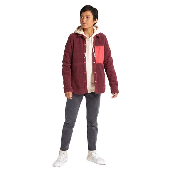 Damska Bluza Aktywna Burton Hearth Snap-Up (Port Royal) FW21_2