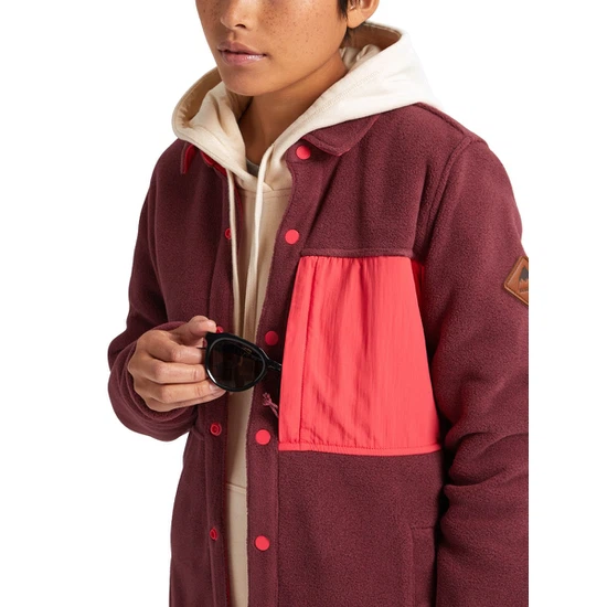 Damska Bluza Aktywna Burton Hearth Snap-Up (Port Royal) FW21_5