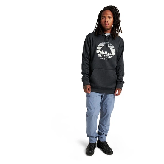 Bluza Aktywna Burton Oak Seasonal PO (True Black Heather) FW22_3