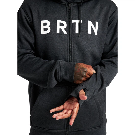 Bluza Aktywna Burton Oak Seasonal FZ (True Black Heather) FW22_5 thumbnail