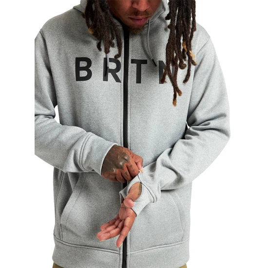 Bluza Aktywna Burton Oak Seasonal FZ (Gray Heather) FW22_1