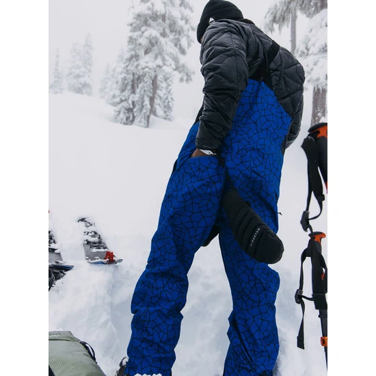 Spodnie Snowboardowe Burton GORE-TEX Cyclic Bib (Jake Blue Ossicone) FW23_3 thumbnail