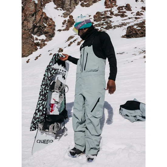 Spodnie Snowboardowe Burton GORE-TEX 2L Cyclic Bib (Petrol Green) FW25_1