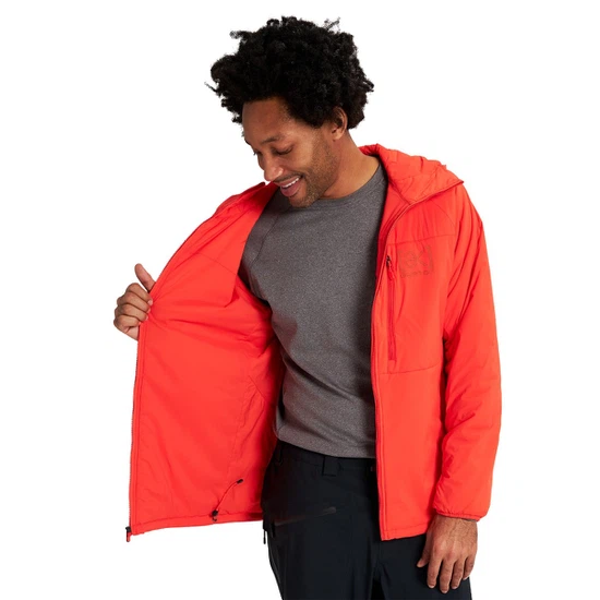 Ocieplacz Burton AK Helium Hooded Stretch Insulated (Fiesta Red) FW22_8 thumbnail