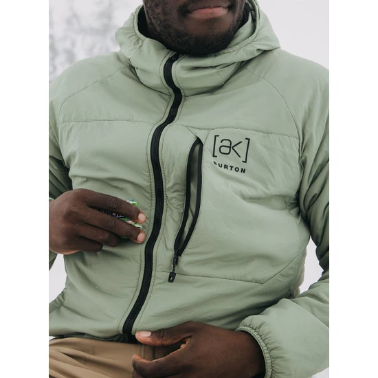 Ocieplacz Burton AK Helium Hooded Stretch Insulated (Hedge Green) FW24_4