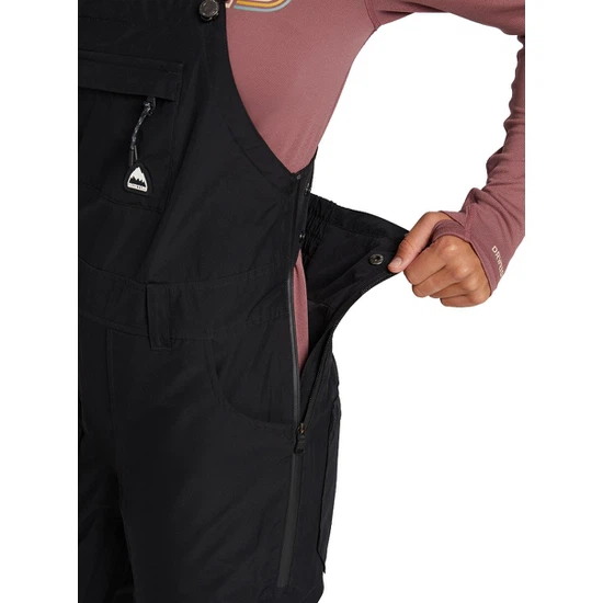Damskie Spodnie Snowboardowe Burton GORE-TEX Avalon Bib (True Black) FW22_5