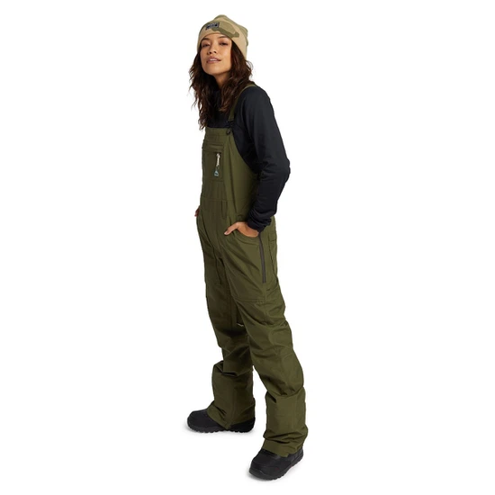 Damskie Spodnie Snowboardowe Burton GORE-TEX Avalon Bib (Keef) FW21_1