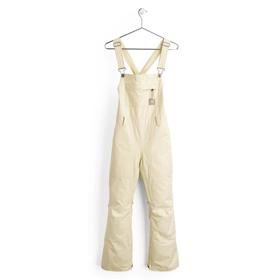 Damskie Spodnie Snowboardowe Burton GORE-TEX Avalon Bib (Creme Brulee) FW22_1