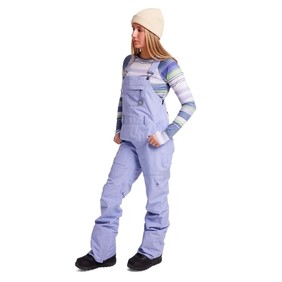 Damskie Spodnie Snowboardowe Burton GORE-TEX Avalon Bib (Foxglove Violet) FW22_1 thumbnail