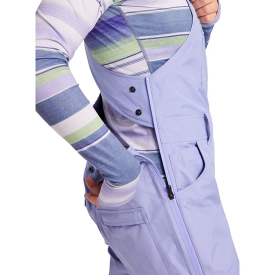 Damskie Spodnie Snowboardowe Burton GORE-TEX Avalon Bib (Foxglove Violet) FW22_7 thumbnail