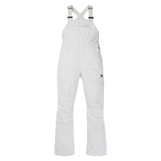 Damskie Spodnie Snowboardowe Burton GORE-TEX Avalon Bib (Stout White) FW24_8