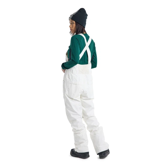 Damskie Spodnie Snowboardowe Burton GORE-TEX Avalon Bib (Stout White) FW24_3 thumbnail