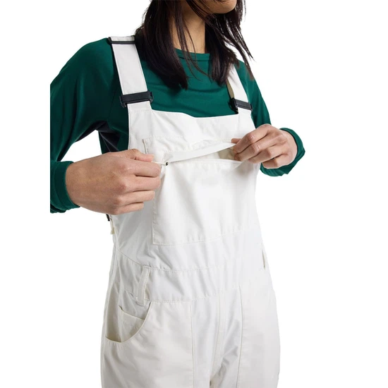 Damskie Spodnie Snowboardowe Burton GORE-TEX Avalon Bib (Stout White) FW24_5 thumbnail