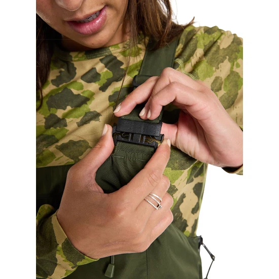 Damskie Spodnie Snowboardowe Burton GORE-TEX Avalon Bib (Forest Night) FW24_4 thumbnail