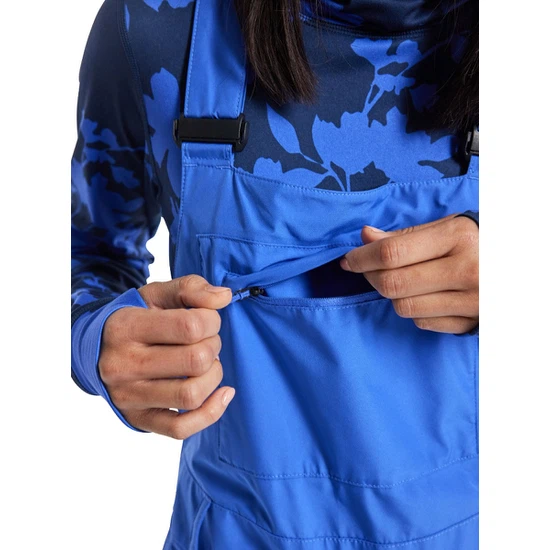 Damskie Spodnie Snowboardowe Burton GORE-TEX Avalon Bib (Amparo Blue) FW23_4 thumbnail