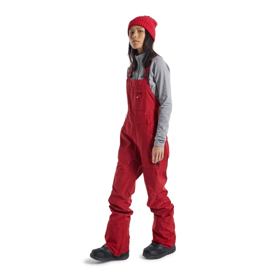 Damskie Spodnie Snowboardowe Burton GORE-TEX Avalon Bib (Sun Dried Tomato) FW23_1 thumbnail