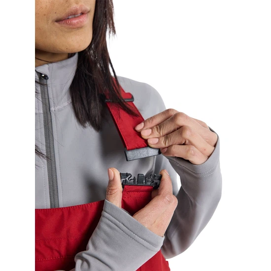 Damskie Spodnie Snowboardowe Burton GORE-TEX Avalon Bib (Sun Dried Tomato) FW23_4 thumbnail