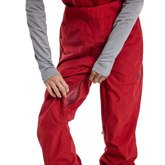 Damskie Spodnie Snowboardowe Burton GORE-TEX Avalon Bib (Sun Dried Tomato) FW23_7 thumbnail