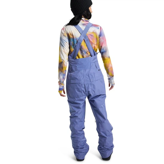 Damskie Spodnie Snowboardowe Burton GORE-TEX Avalon Bib (Slate Blue) FW24_3