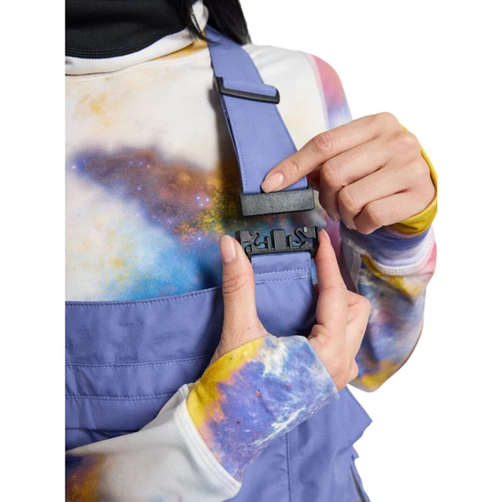 Damskie Spodnie Snowboardowe Burton GORE-TEX Avalon Bib (Slate Blue) FW24_4