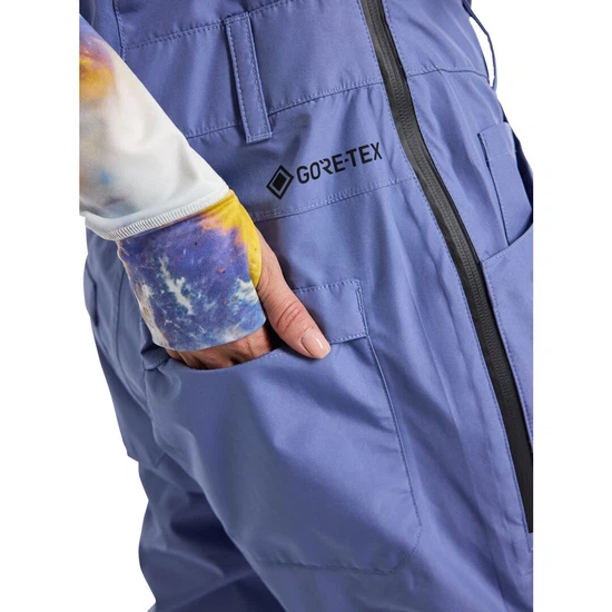 Damskie Spodnie Snowboardowe Burton GORE-TEX Avalon Bib (Slate Blue) FW24_7 thumbnail