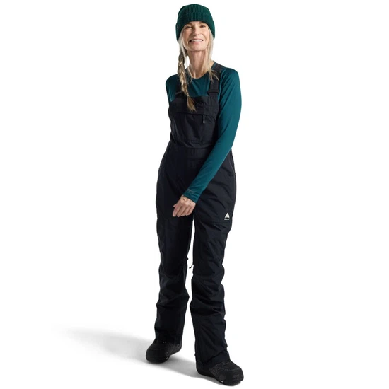 Damskie Spodnie Snowboardowe Burton GORE-TEX Avalon Bib (True Black) FW25_1 thumbnail
