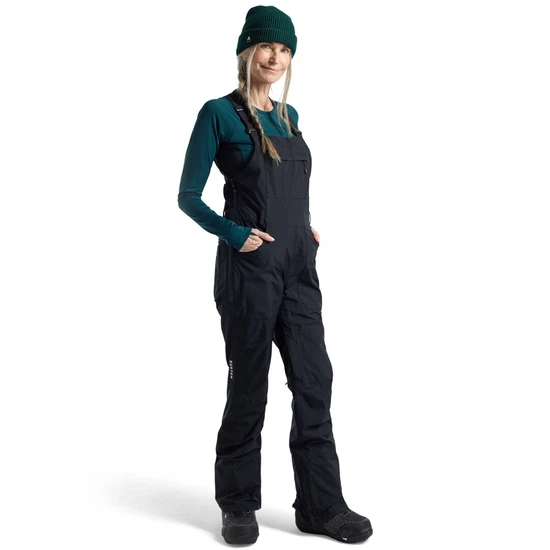 Damskie Spodnie Snowboardowe Burton GORE-TEX Avalon Bib (True Black) FW25_2 thumbnail