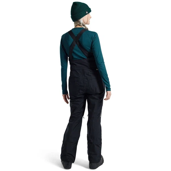 Damskie Spodnie Snowboardowe Burton GORE-TEX Avalon Bib (True Black) FW25_3 thumbnail