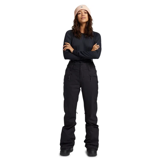 Damskie Spodnie Snowboardowe Burton Marcy High Rise Stretch (True Black) FW25_3 thumbnail