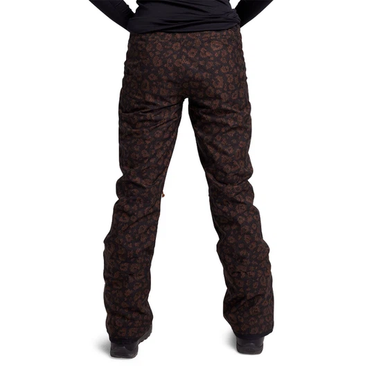 Damskie Spodnie Snowboardowe Burton Marcy High Rise Stretch (Animal Cheetah) FW22_4