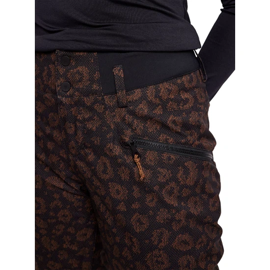 Damskie Spodnie Snowboardowe Burton Marcy High Rise Stretch (Animal Cheetah) FW22_5 thumbnail