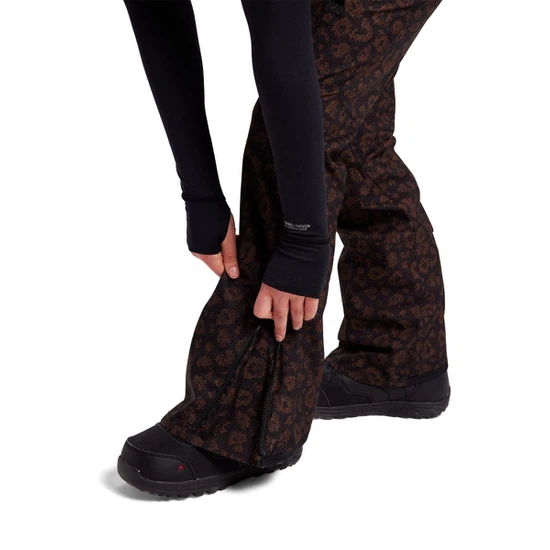 Damskie Spodnie Snowboardowe Burton Marcy High Rise Stretch (Animal Cheetah) FW22_8 thumbnail