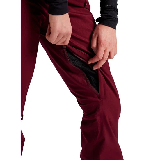 Damskie Spodnie Snowboardowe Burton Marcy High Rise Stretch (Mulled Berry) FW22_7 thumbnail