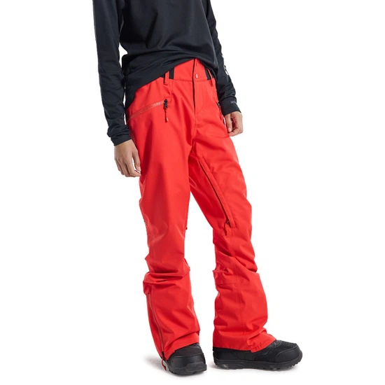 Damskie Spodnie Snowboardowe Burton Marcy High Rise Stretch (Tomato) FW23_1