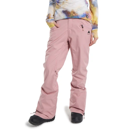 Damskie Spodnie Snowboardowe Burton Marcy High Rise Stretch (Powder Blush) FW24_1 thumbnail