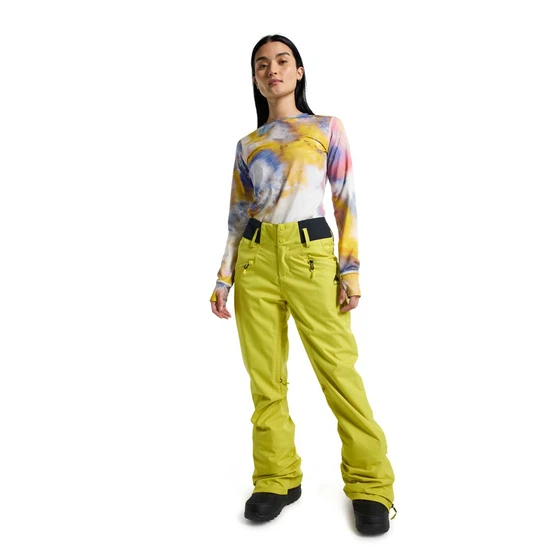 Damskie Spodnie Snowboardowe Burton Marcy High Rise Stretch (Sulfur) FW24_3 thumbnail
